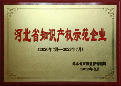 河北省知识产(chǎn)权示范企业